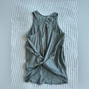 Lululemon Love Tank Top Pleated Grey Sage 4
